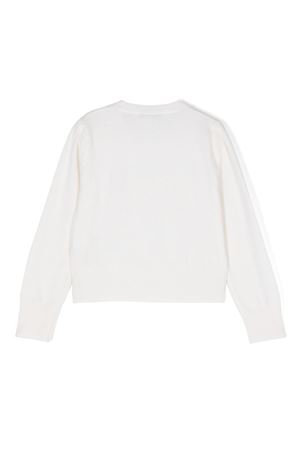 maglione in lana bianco MISS BLUMARINE KIDS | IF4137MS02010602